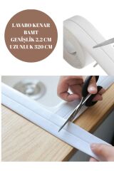3.2 M BANYO KÜVET MUTFAK LAVABO SU SIZDIRMAZ BANT SU GEÇİRMEZ KENAR MATI(320CM*2,2CM)