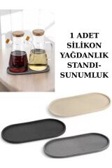1 Adet Silikon Yağdanlık Standı-Sunumluk