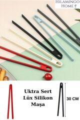 Lüx Ultra Sert Silikon Kızartma Maşası-Servis Maşası