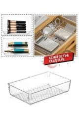 Dolap İçi Aksesuar Takı ve Makyaj Punto Organizeri (22,5x15x5)