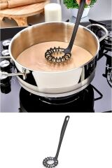 Pratik Spiral Karıştırıcı Çırpıcı Kahve Süt Köpürtücü Karıştırıcı