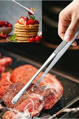 Masterchef Pratik Cımbız Maşa Pişirme Cımbızı Çelik Maşa 30cm Çelik Cımbız Pişirme Çevirme Maşası