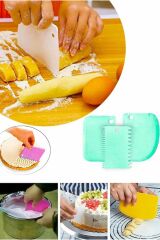 Pasta Hamur Düzeltici Kesici / Kazıyıcı Dekoratif Set